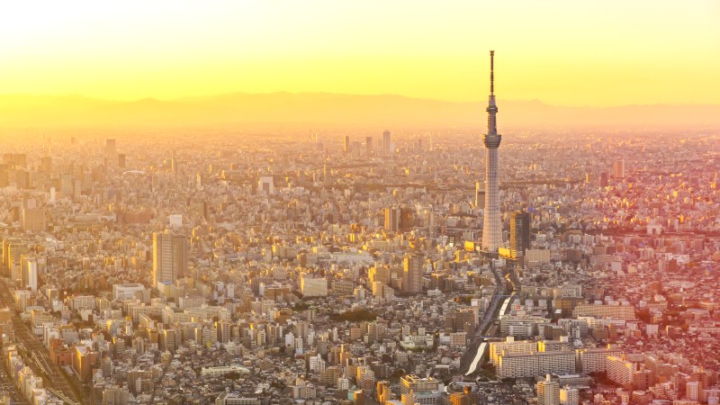 Tokyo skyline