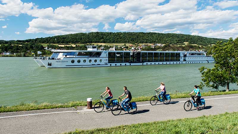 Sykkelcruise p� Donau med Primadonna