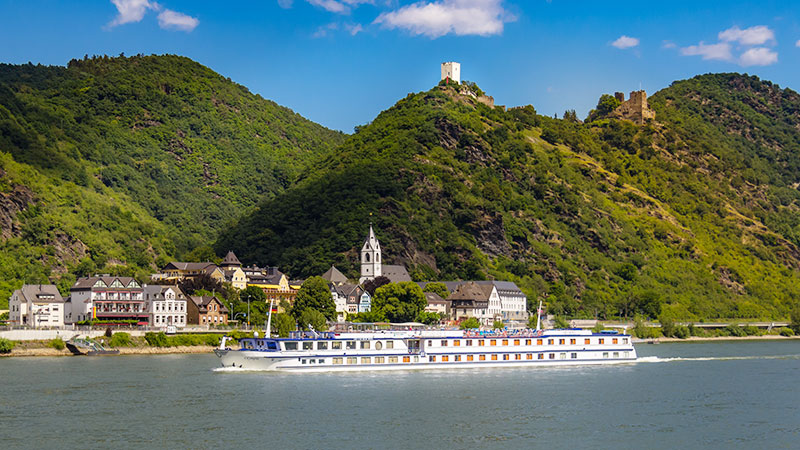 Sykkelcruise langs Rhinen