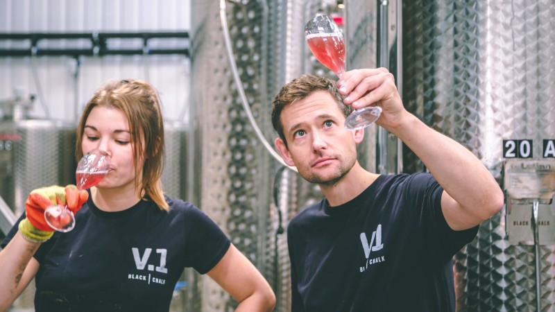 Vinsmaking p� Black Chalk