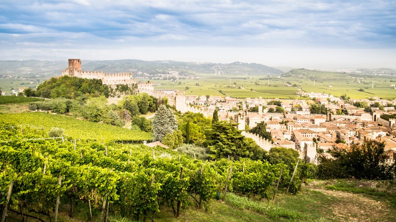 steinbygninger, natur og hus  