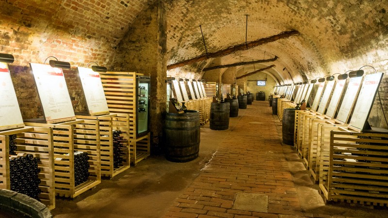 Vinkjeller hos Sal�n v�n ČR