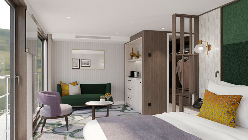 Unique Suite, øvre dekk