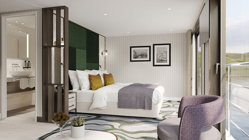 Unique Suite, øvre dekk