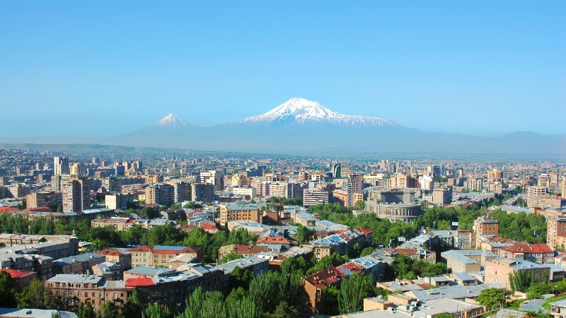 Jerevan og Aratfjellet