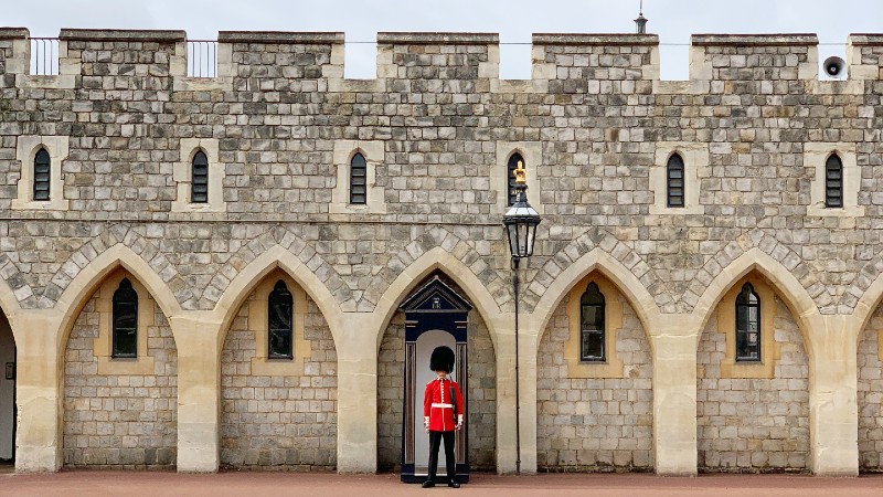 Vakt ved Windsor Slott