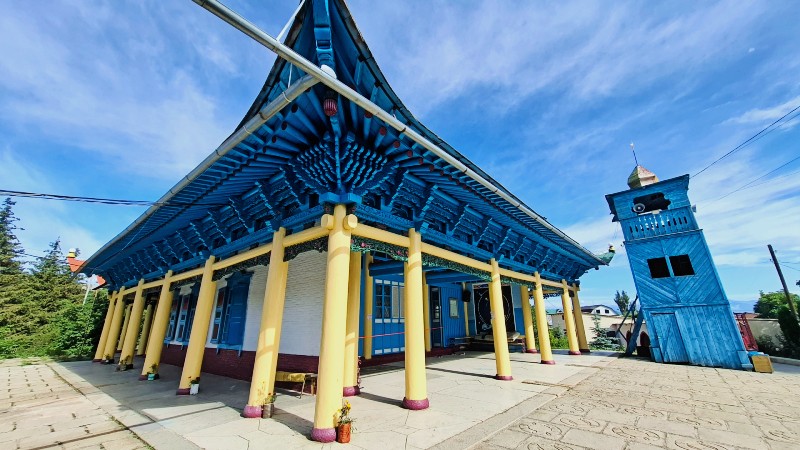 Dungan moskeen bygget i tre