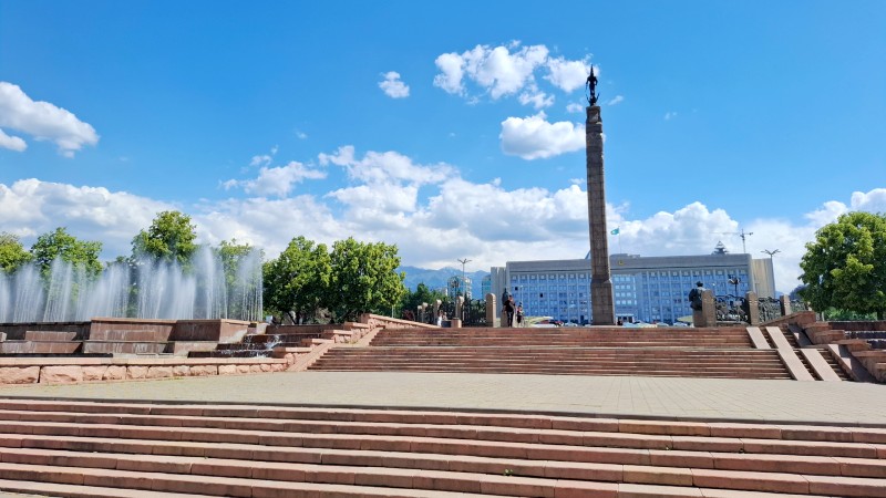 Republikktorget og Uavhengighetsmonumentet
