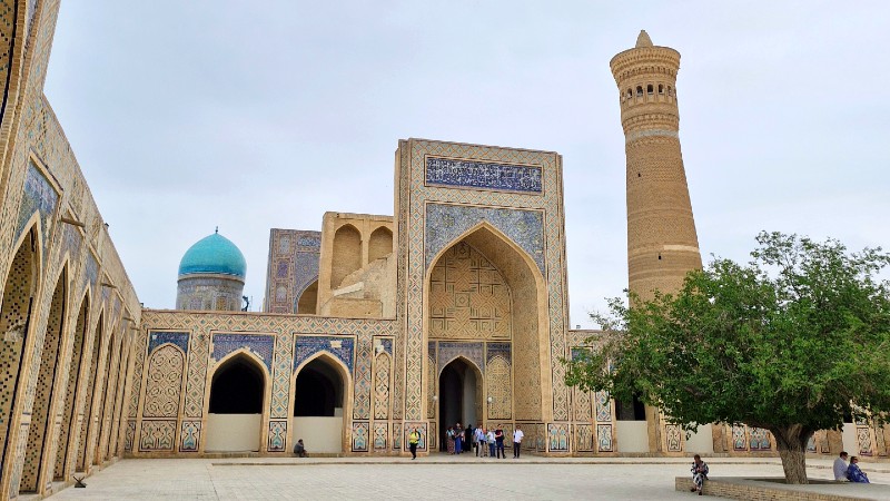 En madrasah i Bukhara
