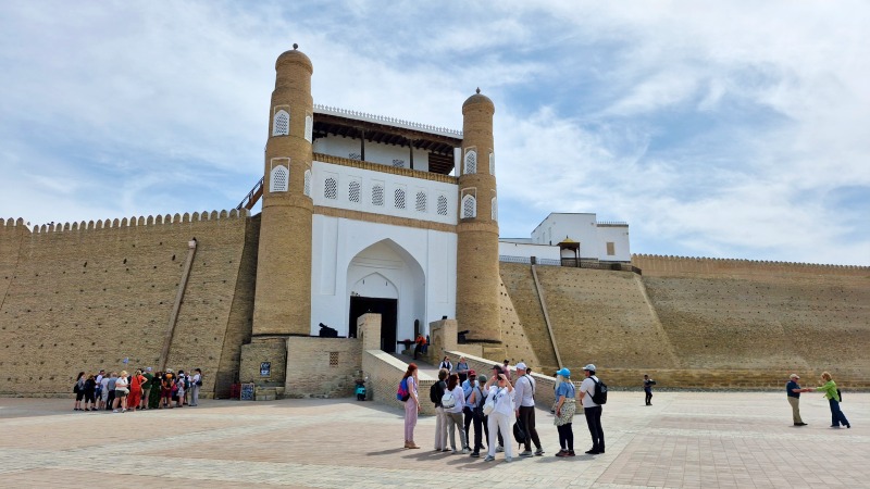 Ark-festningen i Bukhara
