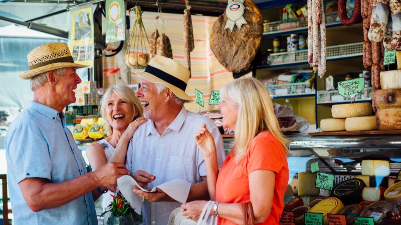 Italiensk delicatessen butikk