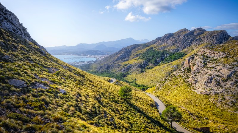 Fin vei gjennom ramuntana-fjellene