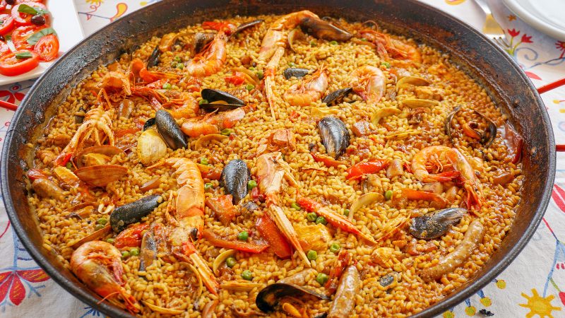 Fristende sj�matpaella