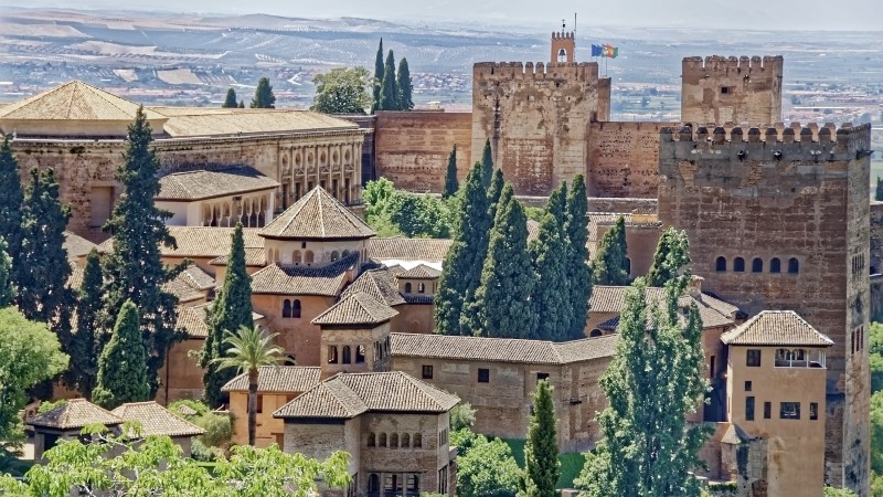 Alhambra i Granada byggverk