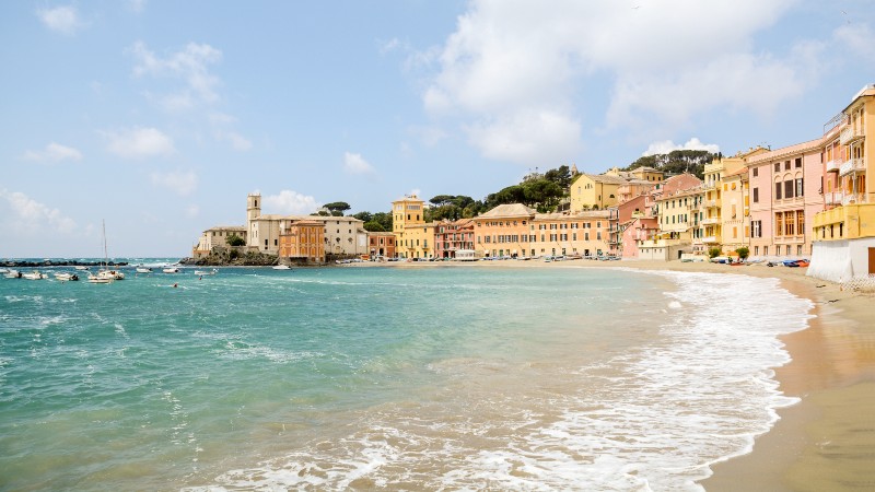 sj�, strand og bygninger 