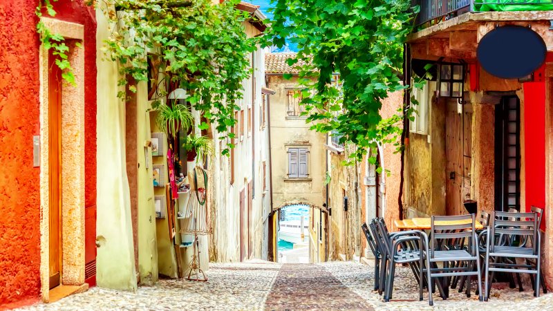 byninger og brosteinsgate