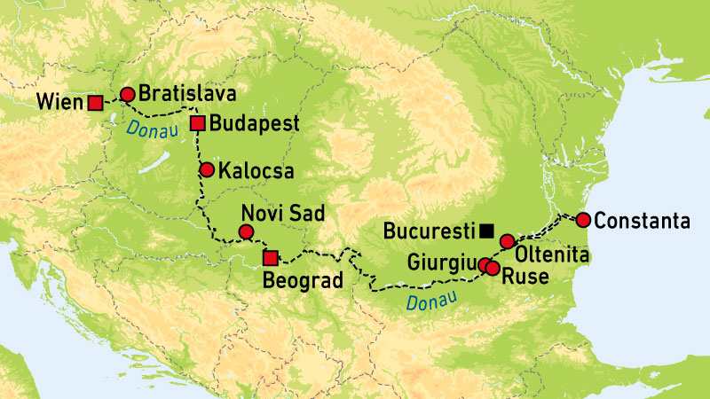 Oltenita - hjemreise