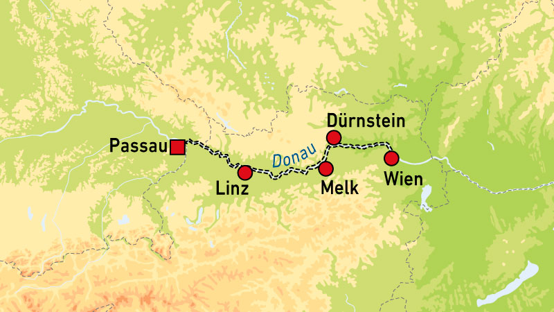 Passau - M�nchen - Oslo