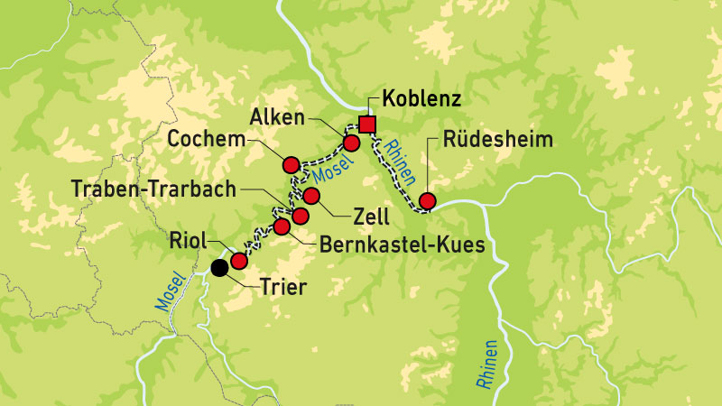 Koblenz � hjemreise
