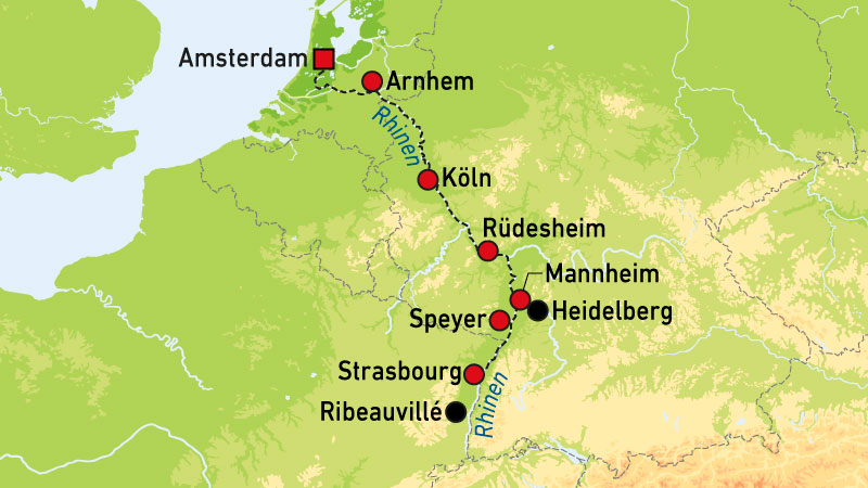 Strasbourg � hjemreise